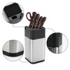 Universal Knife Block, Stainless Steel Knife Holder without Knife Including