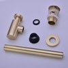 GORDEE Bathroom Sink Stopper P-Trap Complete Set Adjustable Bottle Trap