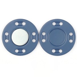 Magnetic Buttons Sewing Accessories Magnetic Metal Buckle 3 Pairs Invisible Snap Fastener for Clothes Coat Handmade DIY Accessories 6 Pieces