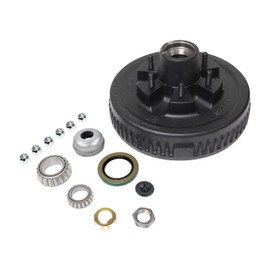 Dexter Hub-Drum Kit for 5.2K-6K Axle 12"X2" EZ-Lube 6-6.50" Bolt Circle 1/2" Studs (K08-201-9B)