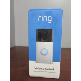 RING VIDEO DOORBELL  2ND GEN SATIN NICKEL (26C)