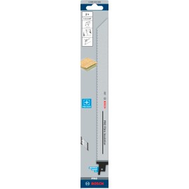 Bosch Professional Reciprocating Saw Blades S 1213 AWP Precision for Fibre Insulation (for Insulation, 300 x 22 x 1.5 mm, Reciprocating Saw Accessory), Set of 2