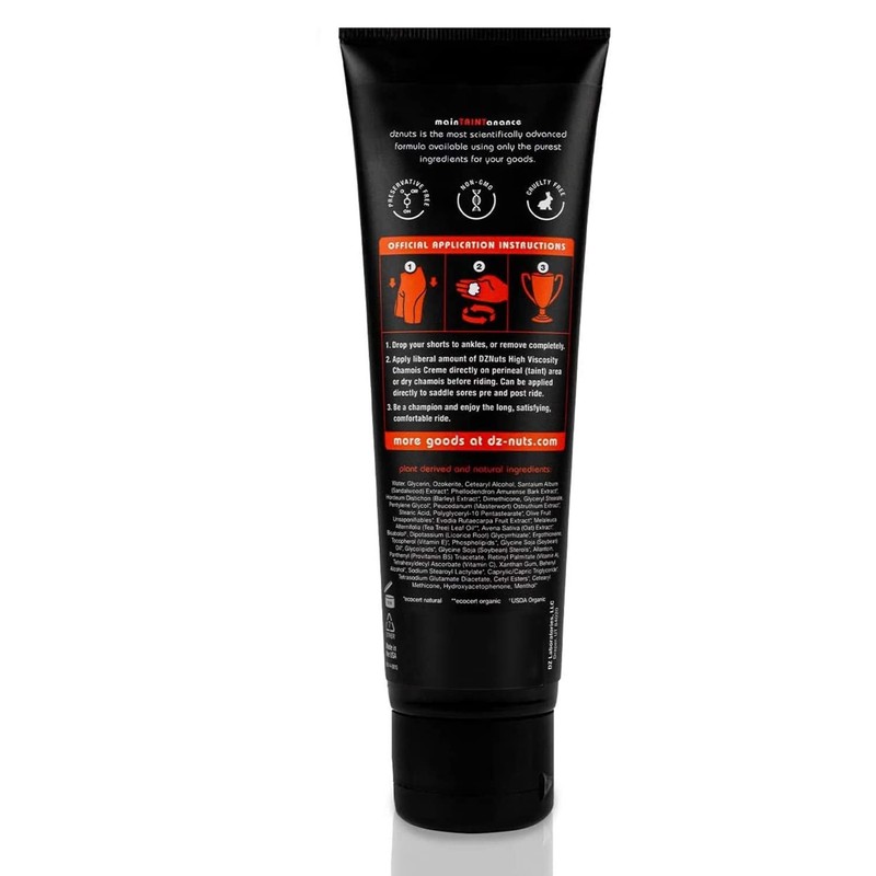 dznuts - Men's Pro Chamois Cream - Anti-Chafing for Saddle