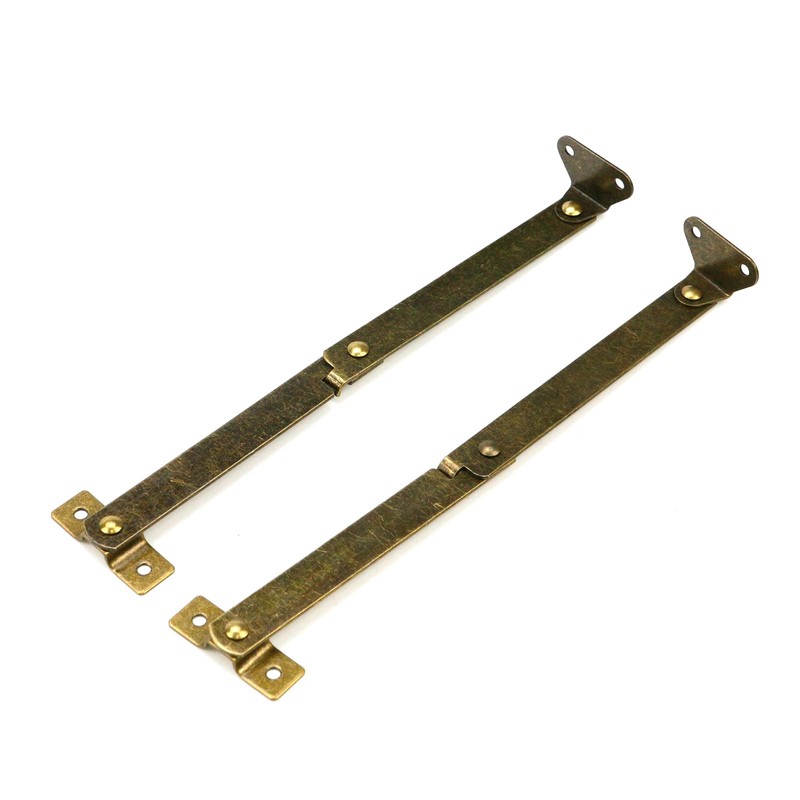 UTALIND 2 Pcs Lid Support Hinge Folding Lid Support Hinges