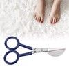 Carpet Scissors Rustproof Stainless Steel Duckbill Scissors Ergonomic Carpet Trimming