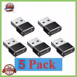 Unbranded 5-Pack USB-C 3.1 Female to USB A Male Adapter Converter OTG Type C Android Phone