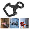 25KN Figure 8 Word Rope Descender Rappel Ring Rock Climbing