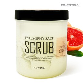 Estesofy Salt Body Scrub Grapefruit 1000g / 에스테소피 솔트 바디 스크럽 그레이프후르츠 1000g