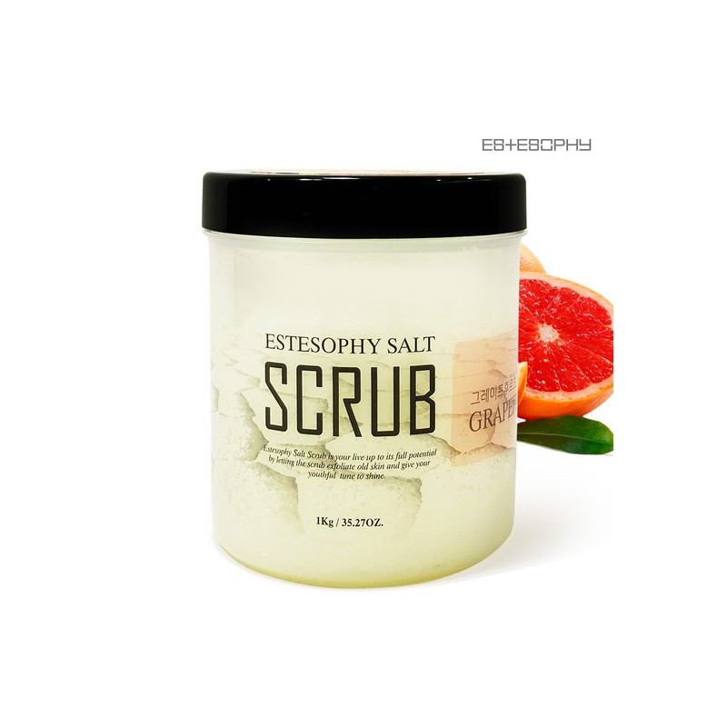 Estesofy Salt Body Scrub Grapefruit 1000g / 에스테소피 솔트 바디