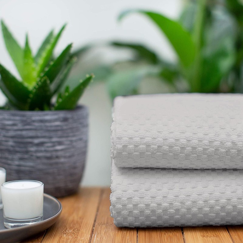 REVIIV Sauna Blanket Towel Insert - 2 Pack Light Grey
