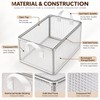 Transparent PVC Storage Box for Clothing – Foldable Steel-Frame Organizer