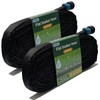 Secbulk 2025 Flat Soaker Hose 100 ft for Garden, 100'