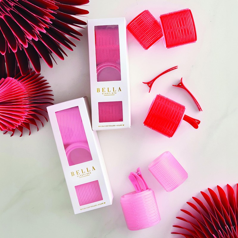 Bella Sleep + Spa Self Grip Hair Rollers - 3