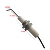 METER STAR Gas Grill/Range/Heater/Grill Igniters,Push Button Piezo Igniter with Threaded