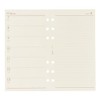 Noritsu BD018 Binding Index Notebook, Refill, Begins in April 2025,