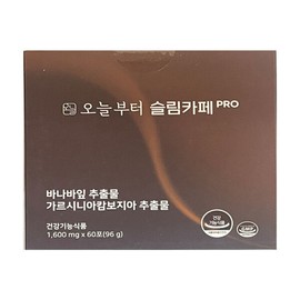 From today Starting today, 1 Slim Cafe 1500mg 60 servings / 오늘부터 슬림카페 1500mg 60회분 1개