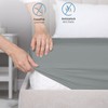 Komfortec Jersey Fitted Sheet 180 x 200 cm, 100% Cotton,