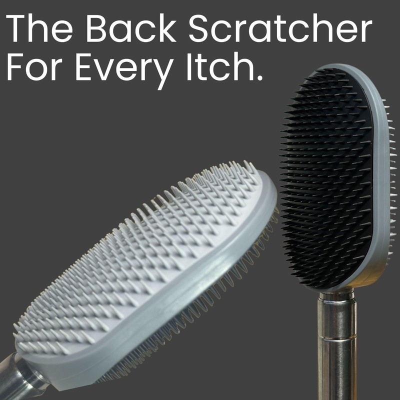 The Ultimate Extendable Back Scratcher, Scalp and Back Massager, &
