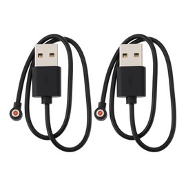 Be In Your Mind 2x Magnetic Charging Cable for Smart Ring 4.0mm Round Port Fast Charging Secure Snap-on