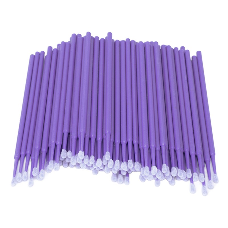 500pcs Disposable Eyeliner Cleaner Soft Cotton Tips Mini Makeup Cleaning