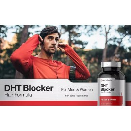 Pure Research Bloquedor Dht 120 Capsulas Apoya El Crecimiento Del Cabello Sabor S/n