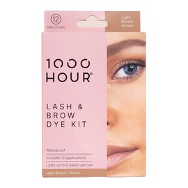 1000 Hour Eyelash & Brow Dye Kit (Light Brown / Honey)