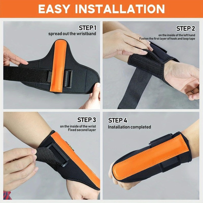 Golf Swing Training Kit with Wrist Stabilizer & Arm Support