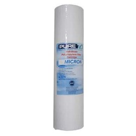 PureT (GCB0987010) 9-7/8"x2.5" Spun Polypropylene Sediment 10 Micron Filter