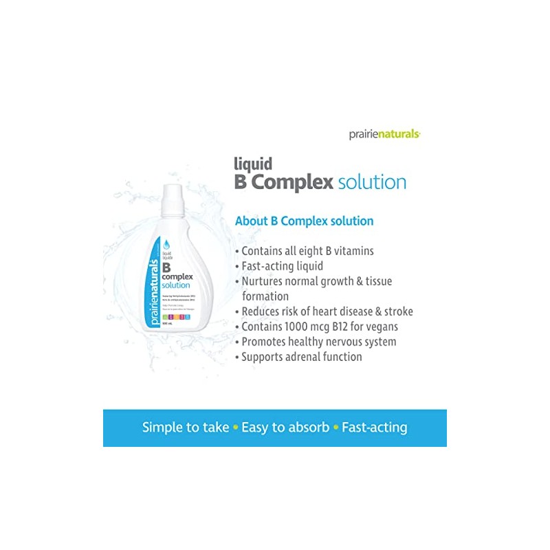 Prairie Naturals Prairie Naturals Liquid B Complex Solution - 500ml