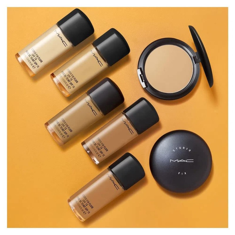 MAC Studio Fix Fluid Foundation SPF15 NW35,1.0 Fl Oz (Pack