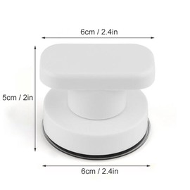 KAFENDA Strong Suction Cup Handle is Suitable for Glass Doors and Windows, as Well as cabinets. It Features a Seamless Installation, is Washable, and can be reused