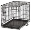 ProSelect Easy Dog Crates for Dogs and Pets - Black
