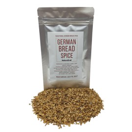 Traditional German Bread Spice, known as "Brotgewürz" - Original Bread Seasoning from German with Coriander, Fennel & Anise - Net Weight: 1oz / 28.5g - Blend of Aromatic Spices for Baking