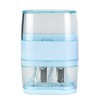 Waremew 1PCS Manual Pencil Sharpener with Eraser, 2 Sharpening Holes