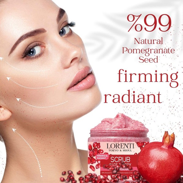 Lorenti Pomagranate Scrub 500 ML Face & Body | Firming