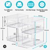Delamu 2 Sets of 3-Tier Bathroom Under Sink Organizers and