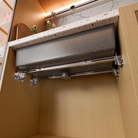 CPT-4 Undermount Sink Supports Brackets Adjustable Stainless Steel Installation Kit for Heavy Duty Undermount Kitchen Sink (28-39.4 inches（71-100cm）)