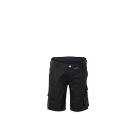 Planam Norit women's shorts, black/black, model 6460, size M