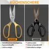 Plys Kitchen Scissors Stainless Steel Cooking Scissors for Kitchen: Heavy