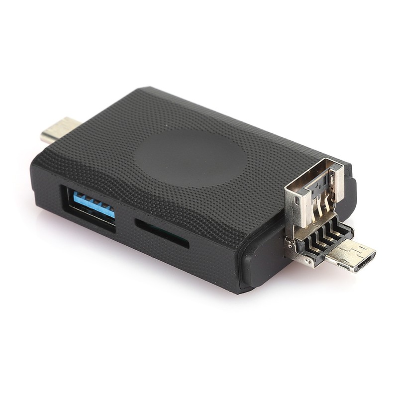6 In 1 TypeC Memory Card Reader OTG for Mobile