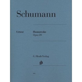 ROBERT SCHUMANN : HUMORESKE EN SI BEMOL MAJEUR OP. 20 - AVEC DOIGTES - PIANO