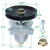 POSEAGLE 2 Pack Pre-Greased 918-06991 Spindle Assembly with 756-05034A Replaces
