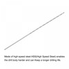 sourcing map 10 Pcs 0.7mm Mini Micro Twist Drill Bits,