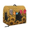 Talayituse Cat Sunflower Print Kitchen Aid Mixer Covers for Stand
