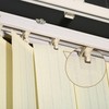 60 Pcs Vertical Blind Repair Tabs, Clear Vertical Blinds Replacement