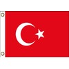 Turkey flag, 150 cm x 90 cm / 90 x
