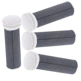 WOONEKY 4pcs Extra Coarse Electronic Foot File Replacement Roller for Callus Removal Quick Results Thick Skin for Pedicure Supplies Family and Friends