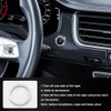 PACLVIO 2PCS Car Bling Crystal Rhinestone Engine Start Ring Decals,