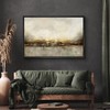 SIGNWIN Framed Canvas Wall Art Dramatic Golden Landscape by The