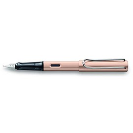 Lamy 1235651 AL-star Fountain Pen 50 - Aluminium Fountain Pen in Cosmic Colour with Transparent Grip and Steel Nib - Nib Size EF